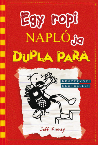 Dupla para – Jeff Kinney borító