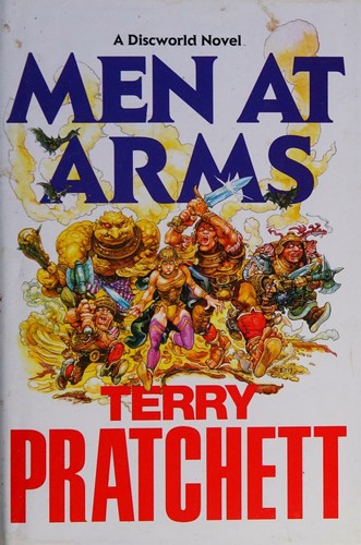 Fegyvertársak – Terry Pratchett borító