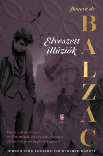 Elveszett illúziók – Honoré de Balzac borító