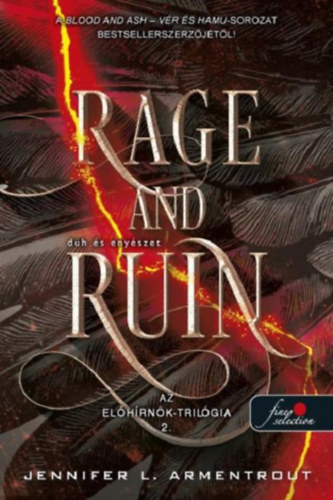 Rage and Ruin – Düh és enyészet – Jennifer L. Armentrout borító