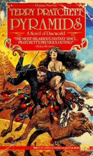 Piramisok – Terry Pratchett borító