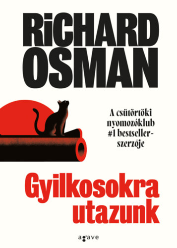 Gyilkosokra utazunk – Richard Osman borító
