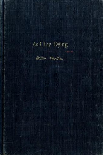 Míg fekszem kiterítve – William Faulkner borító