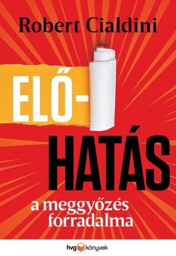 Előhatás – Robert Cialdini borító