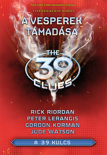 A 39 kulcs 11. - A Vesperek támadása – Rick Riordan & Gordon Korman & Jude Watson borító