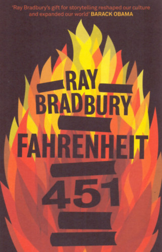 Fahrenheit 451 – Ray Bradbury borító
