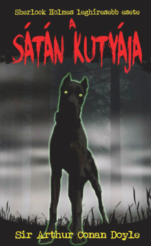 A sátán kutyája – Arthur Conan Doyle borító
