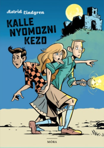 Kalle nyomozni kezd – Astrid Lindgren borító