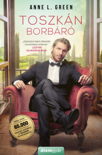 Toszkán borbáró – Anne L. Green borító