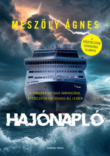 Hajónapló – Mészöly Ágnes borító