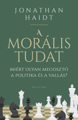 A morális tudat – Jonathan Haidt borító