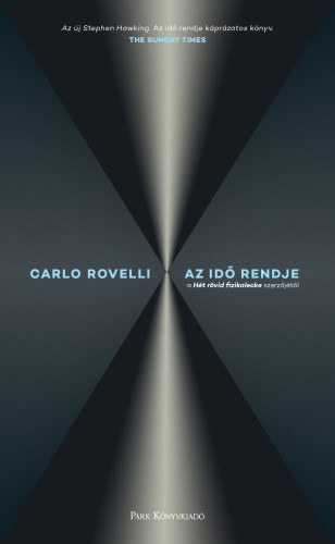Az idő rendje – Carlo Rovelli borító