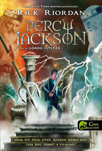 Percy Jackson és a görög istenek – Rick Riordan borító