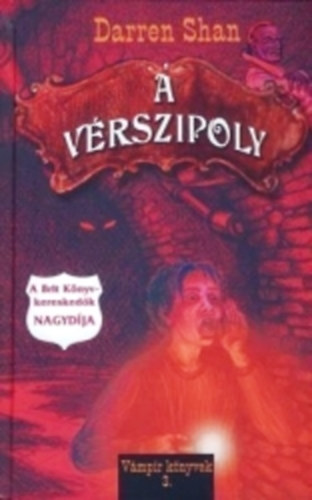A vérszipoly – Darren Shan borító