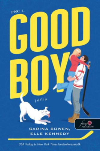 Good Boy – Jófiú – Sarina Bowen borító