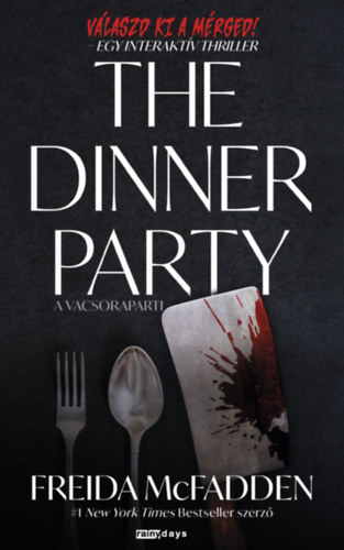 The Dinner Party – A vacsoraparti – Freida McFadden borító