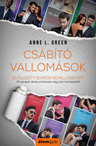 Csábító vallomások (novella) – Anne L. Green borító