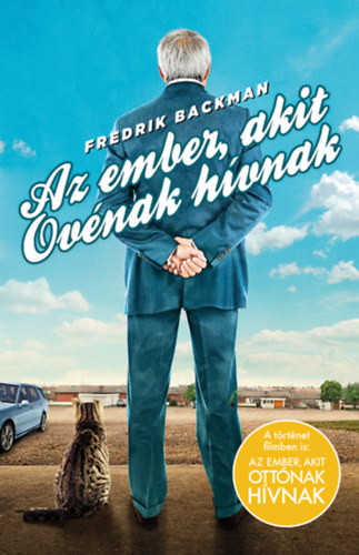 Az ember, akit Ovénak hívnak – Fredrik Backman borító