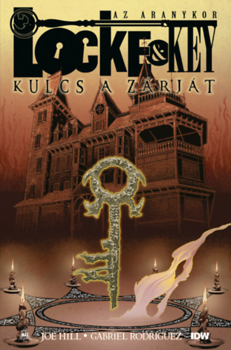 Locke & Key – Kulcs a zárját 1. – Joe Hill borító