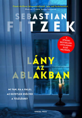 Lány az ablakban – Sebastian Fitzek borító