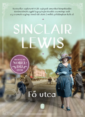 Fő utca – Sinclair Lewis borító