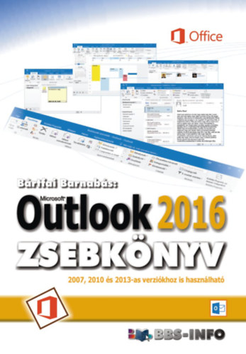 Outlook 2016 zsebkönyv – Bartfai Barnabas borító