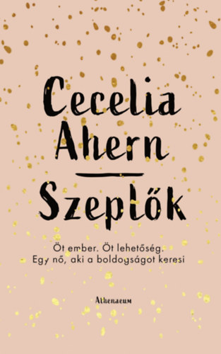 Szeplők – Cecelia Ahern borító
