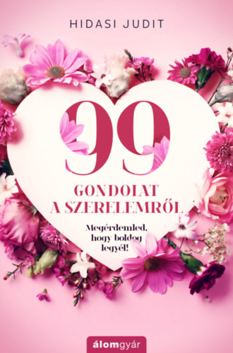 99 gondolat a szerelemről – Hidasi Judit borító