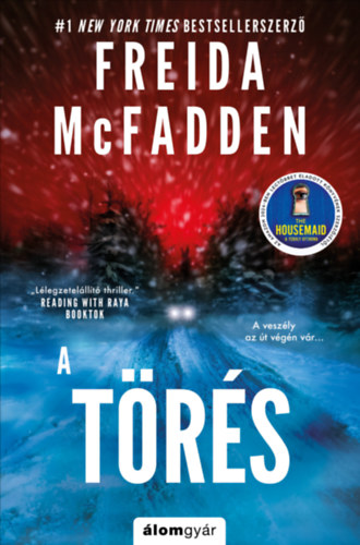 The Crash – A törés – Freida McFadden borító