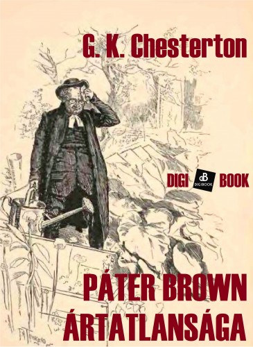 Páter Brown ártatlansága – G. K. Chesterton borító