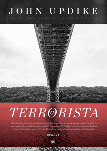 A terrorista – John Updike borító