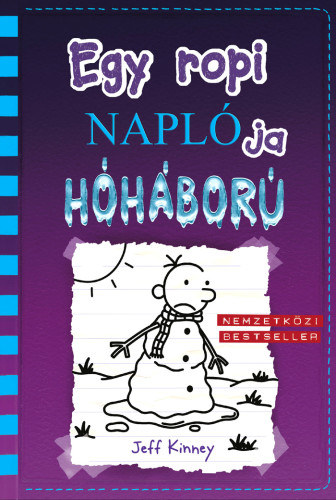 Hóháború – Jeff Kinney borító