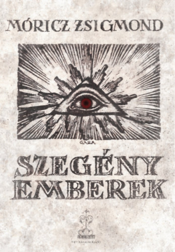 Szegény emberek – Móricz Zsigmond borító