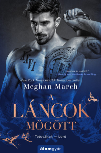 A láncok mögött – Meghan March borító