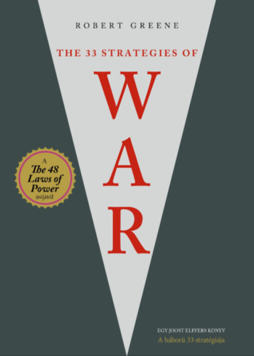A háború 33 stratégiája – Robert Greene borító