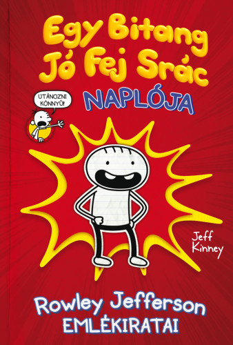 Egy Bitang Jó Fej Srác Naplója – Jeff Kinney borító