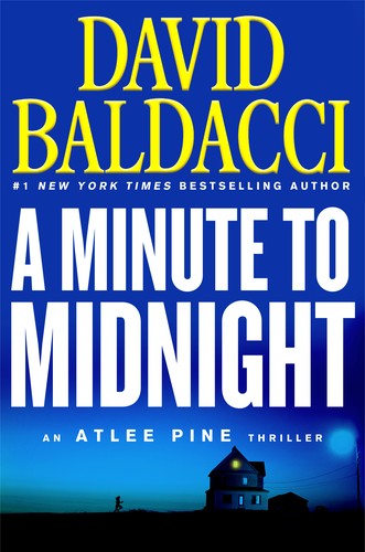 Egy perccel éjfél előtt – David Baldacci borító