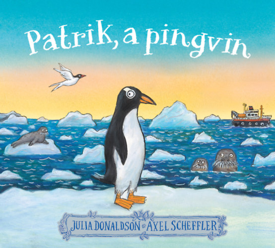 Patrik, a pingvin – Julia Donaldson borító