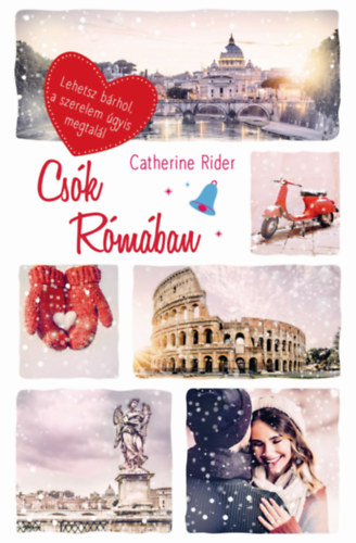 Csók Rómában – Catherine Rider borító