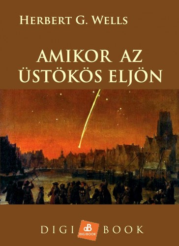 Amikor az üstökös eljön – H. G. Wells borító