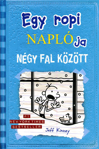 Négy fal között – Jeff Kinney borító