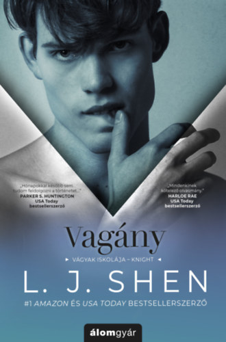 Vagány – L. J. Shen borító