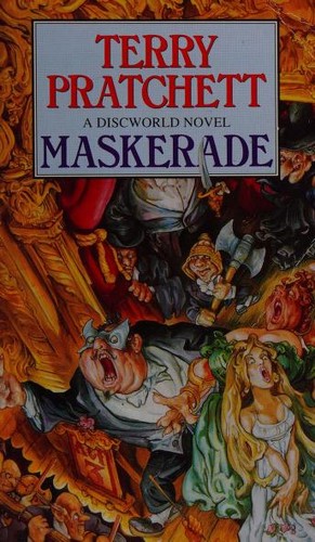 Maszkabál – Terry Pratchett borító