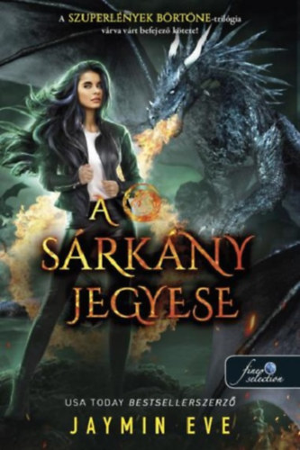 A sárkány jegyese – Jaymin Eve borító