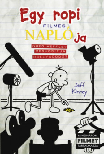 Egy ropi filmes naplója – A következő fejezet – Jeff Kinney borító