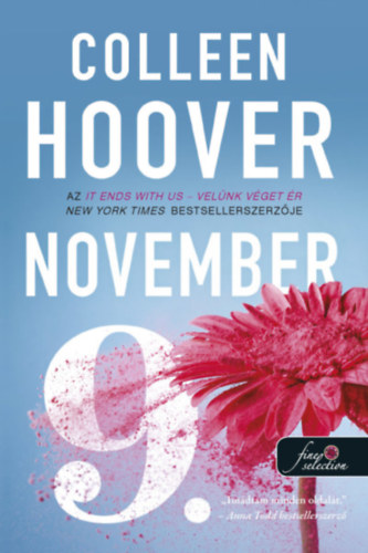 November 9. – Colleen Hoover borító