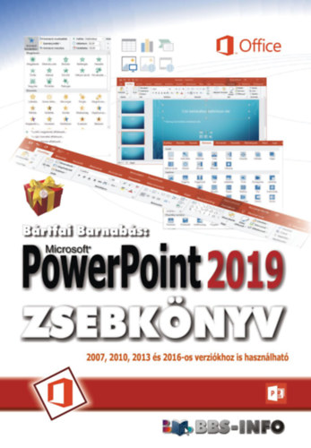 PowerPoint 2019 zsebkönyv – Bartfai Barnabas borító