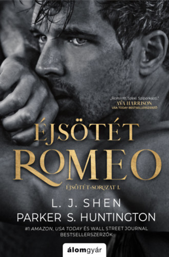 Éjsötét Romeo – L. J. Shen borító