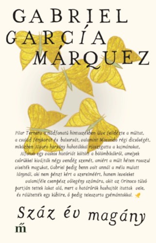 Száz év magány – Gabriel García Márquez borító