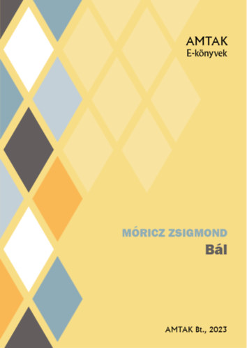 Bál – Móricz Zsigmond borító